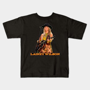 Ride the Rhythm with Lainey Wilson Kids T-Shirt